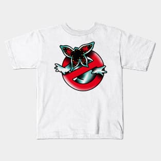 Traditional Demogorgon Tattoo Piece Kids T-Shirt